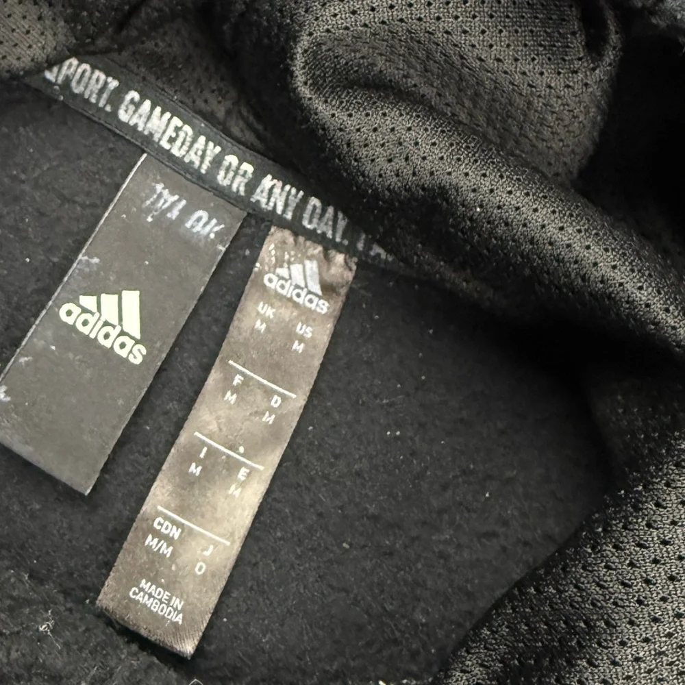 Adidas Men's Black Fleece Hoodie